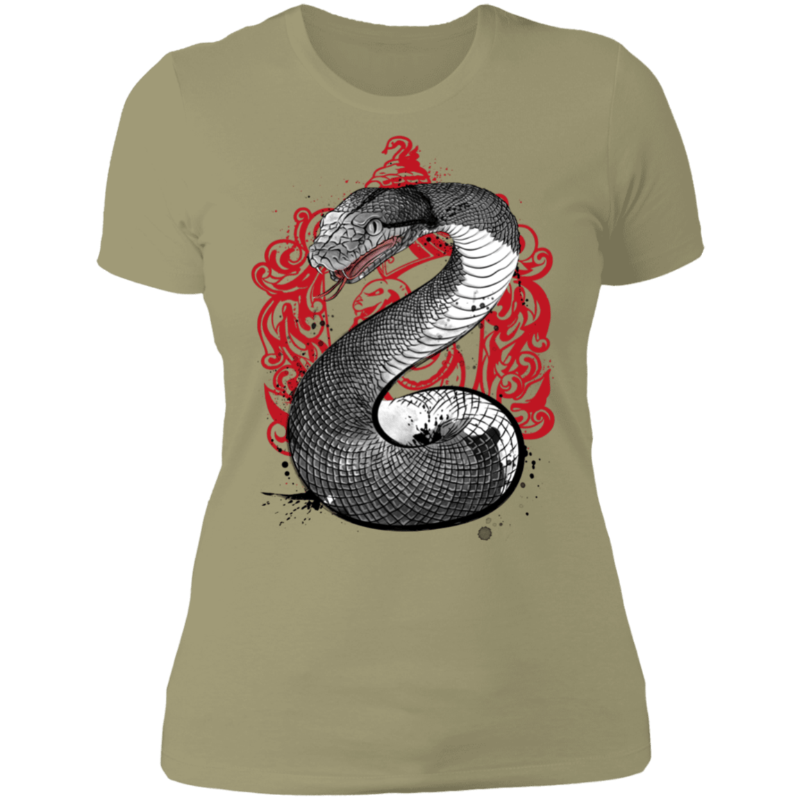 T-Shirts Light Olive / S Pride and Ambition sumi-e Women's Premium T-Shirt