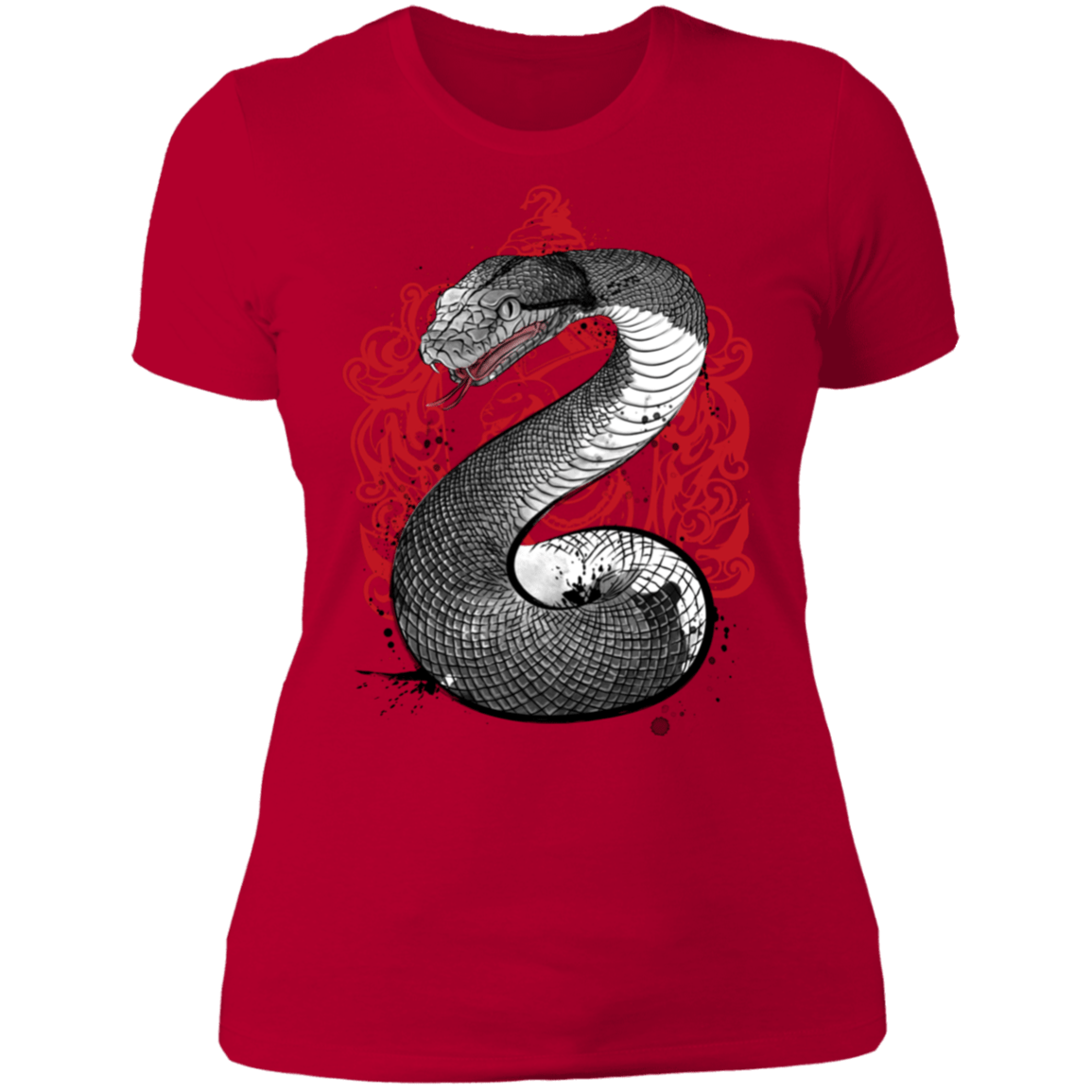 T-Shirts Red / S Pride and Ambition sumi-e Women's Premium T-Shirt