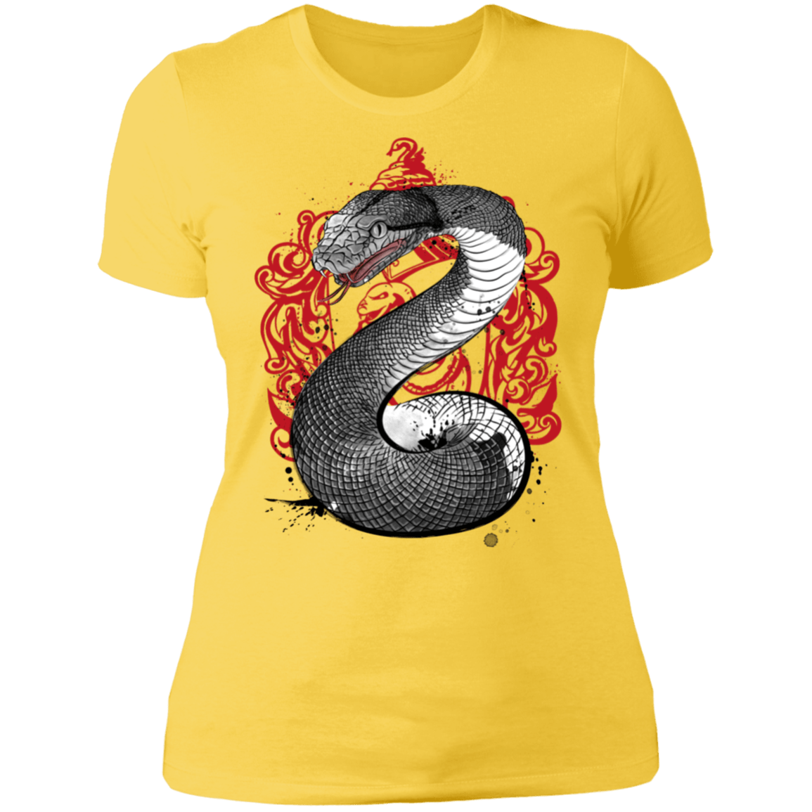 T-Shirts Vibrant Yellow / S Pride and Ambition sumi-e Women's Premium T-Shirt