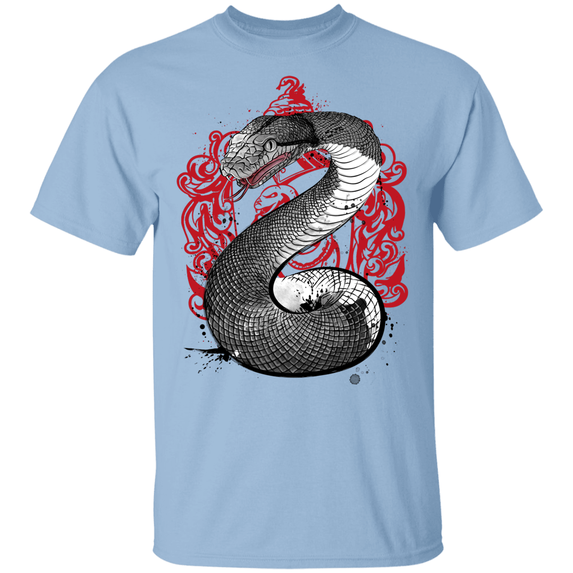 T-Shirts Light Blue / YXS Pride and Ambition sumi-e Youth T-Shirt