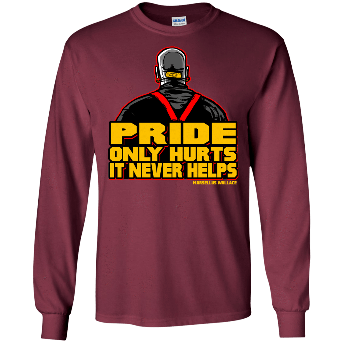 T-Shirts Maroon / S Pride Men's Long Sleeve T-Shirt