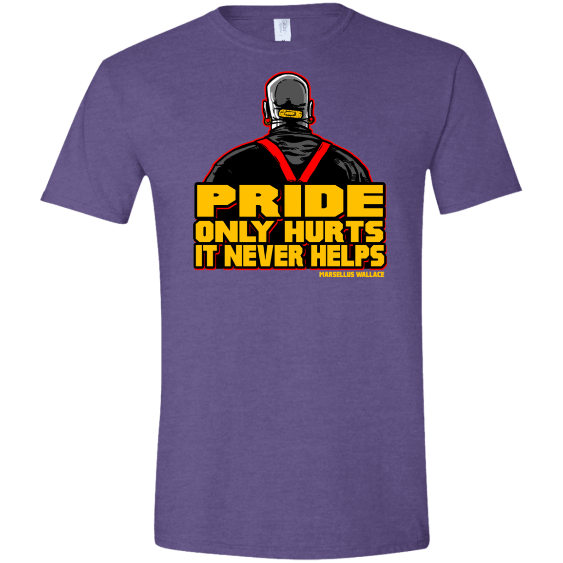 T-Shirts Heather Purple / S Pride Men's Semi-Fitted Softstyle