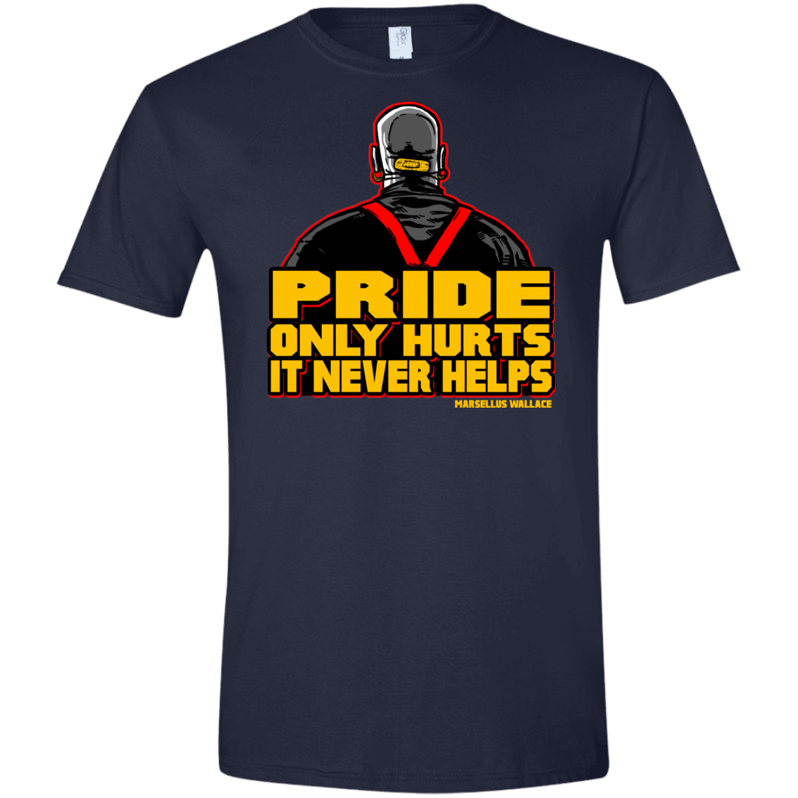 T-Shirts Navy / X-Small Pride Men's Semi-Fitted Softstyle