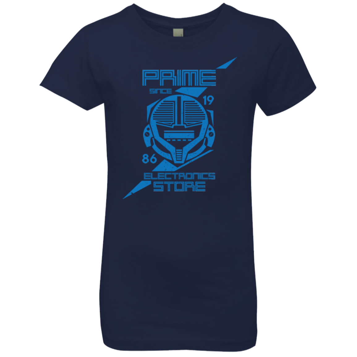 T-Shirts Midnight Navy / YXS Prime electronics Girls Premium T-Shirt