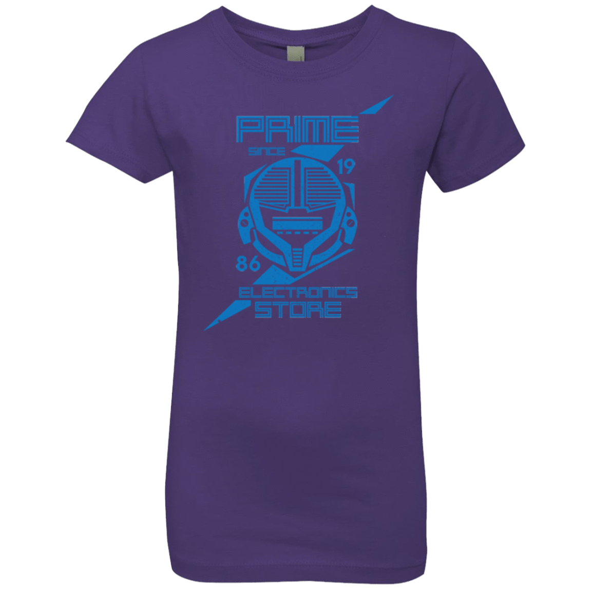 T-Shirts Purple Rush / YXS Prime electronics Girls Premium T-Shirt