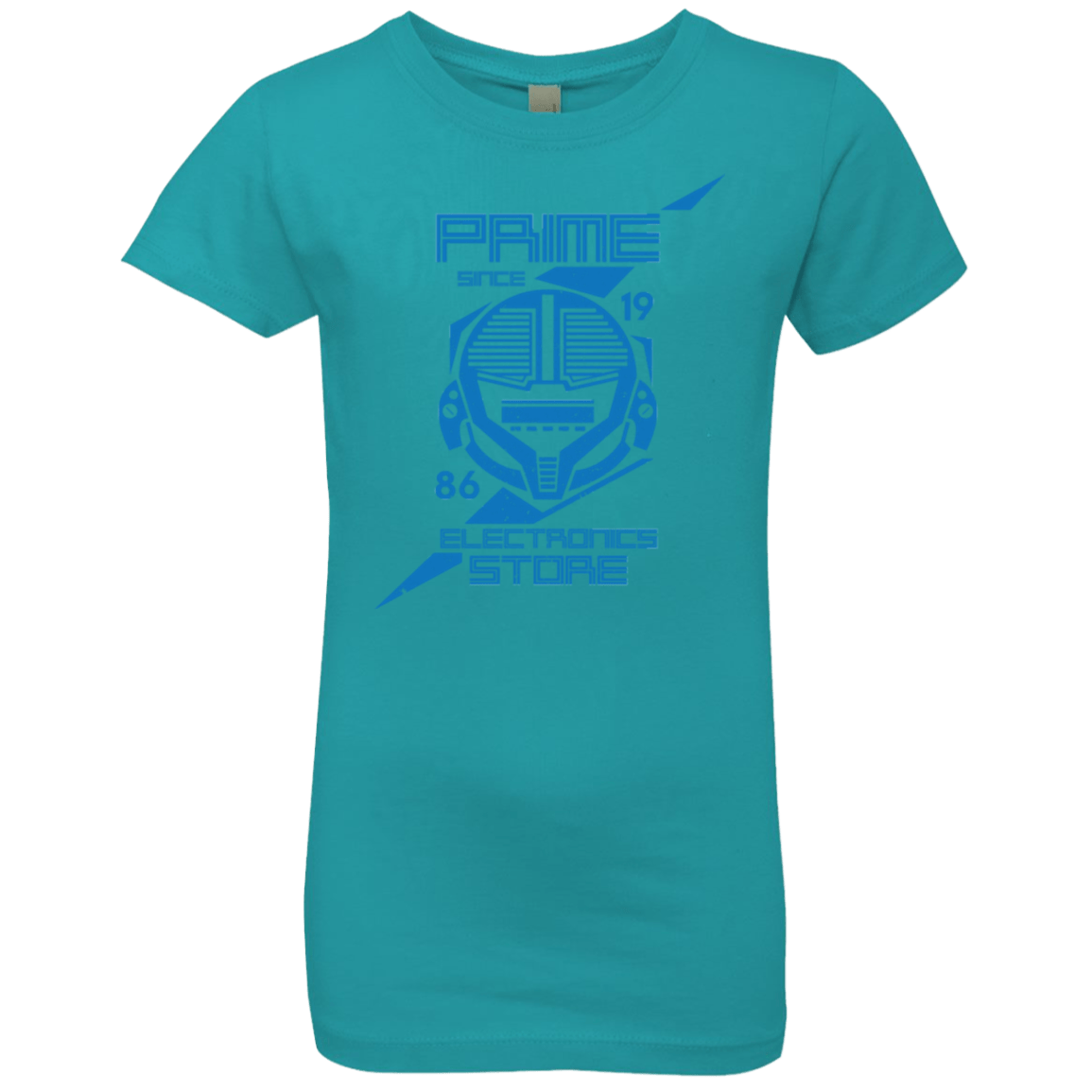 T-Shirts Tahiti Blue / YXS Prime electronics Girls Premium T-Shirt