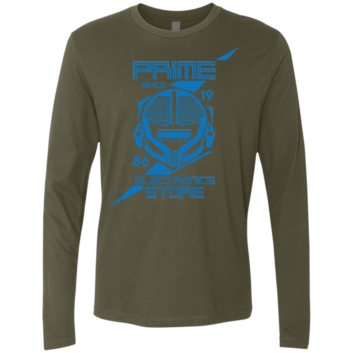 T-Shirts Military Green / Small Prime electronics Men's Premium Long Sleeve