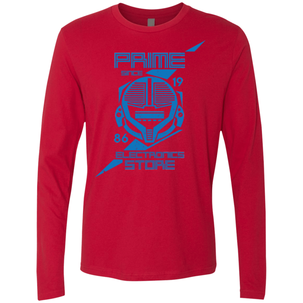 T-Shirts Red / Small Prime electronics Men's Premium Long Sleeve