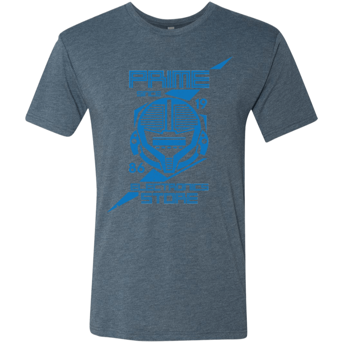 T-Shirts Indigo / Small Prime electronics Men's Triblend T-Shirt