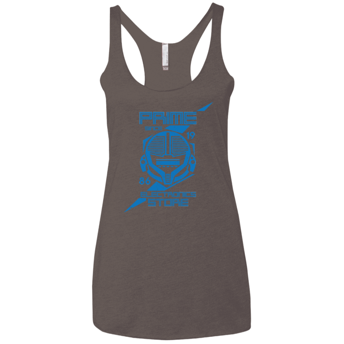 T-Shirts Macchiato / X-Small Prime electronics Women's Triblend Racerback Tank