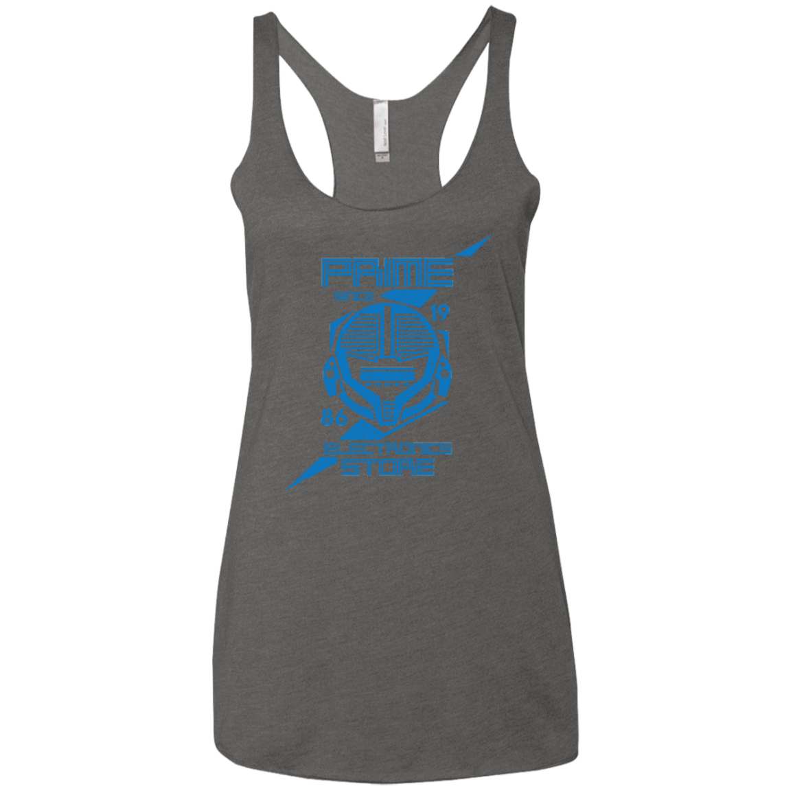 T-Shirts Premium Heather / X-Small Prime electronics Women's Triblend Racerback Tank
