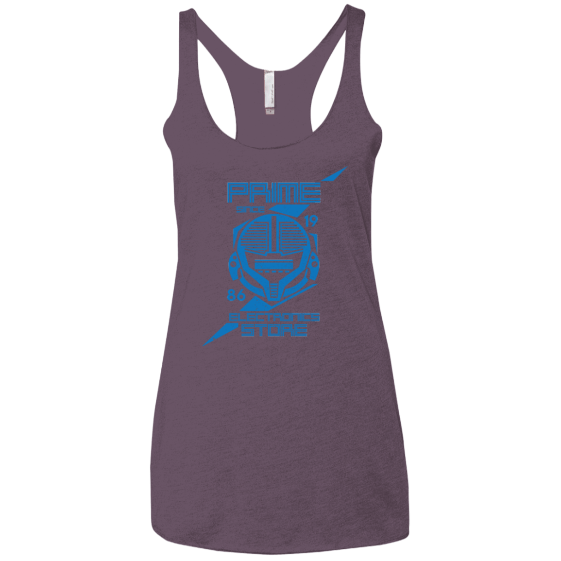 T-Shirts Vintage Purple / X-Small Prime electronics Women's Triblend Racerback Tank