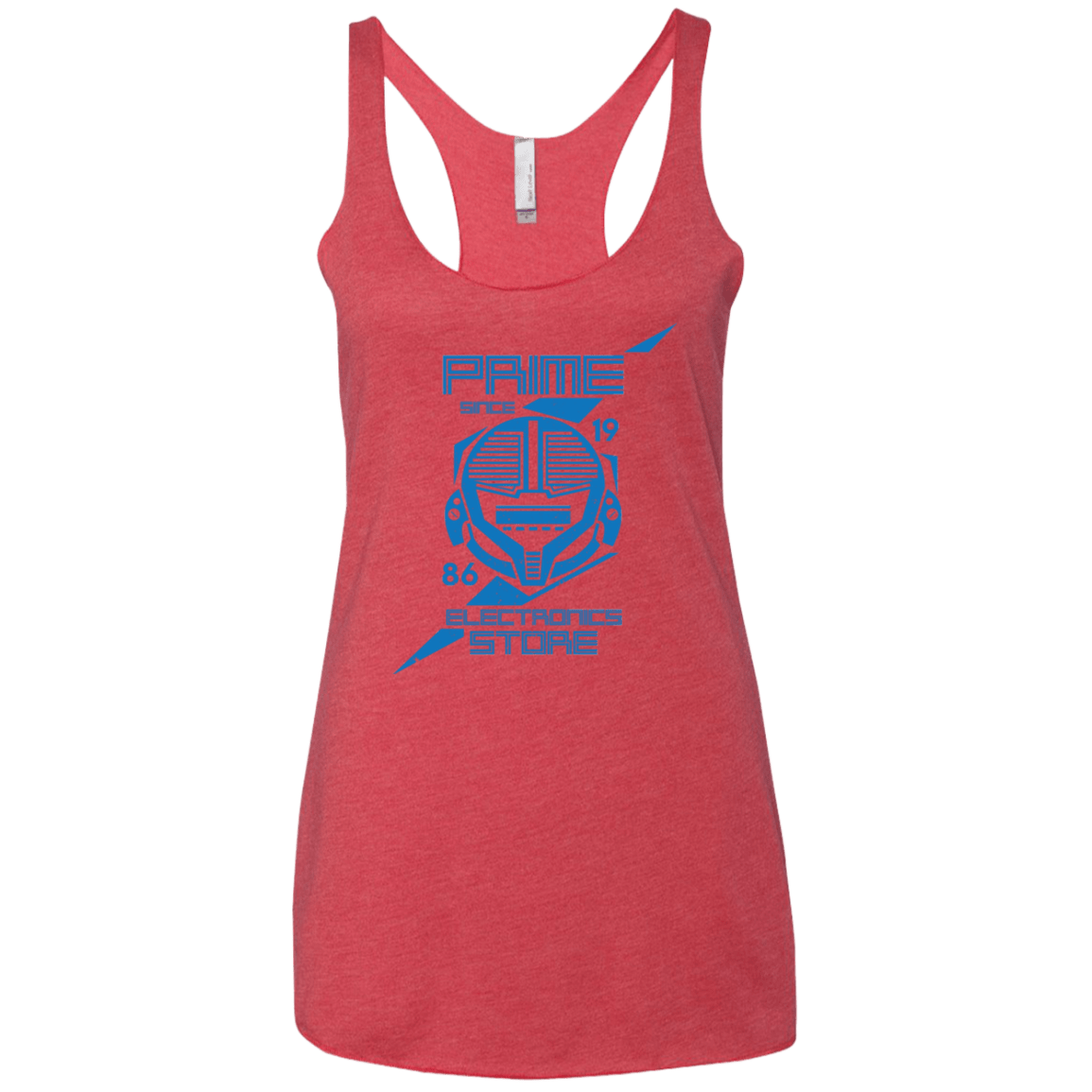 T-Shirts Vintage Red / X-Small Prime electronics Women's Triblend Racerback Tank