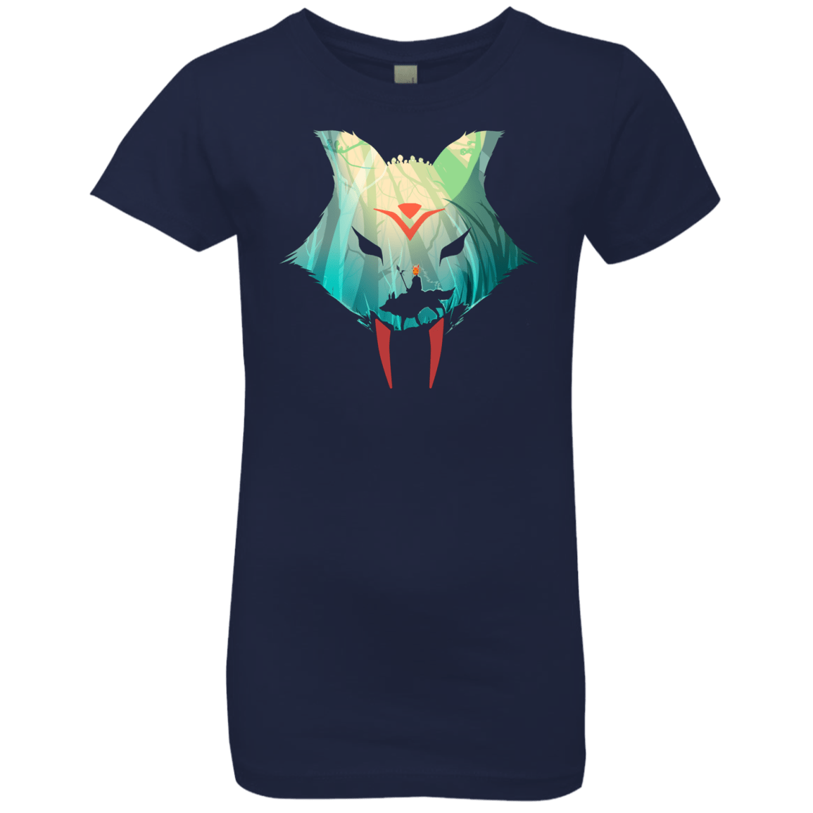 T-Shirts Midnight Navy / YXS Prince Momo Girls Premium T-Shirt