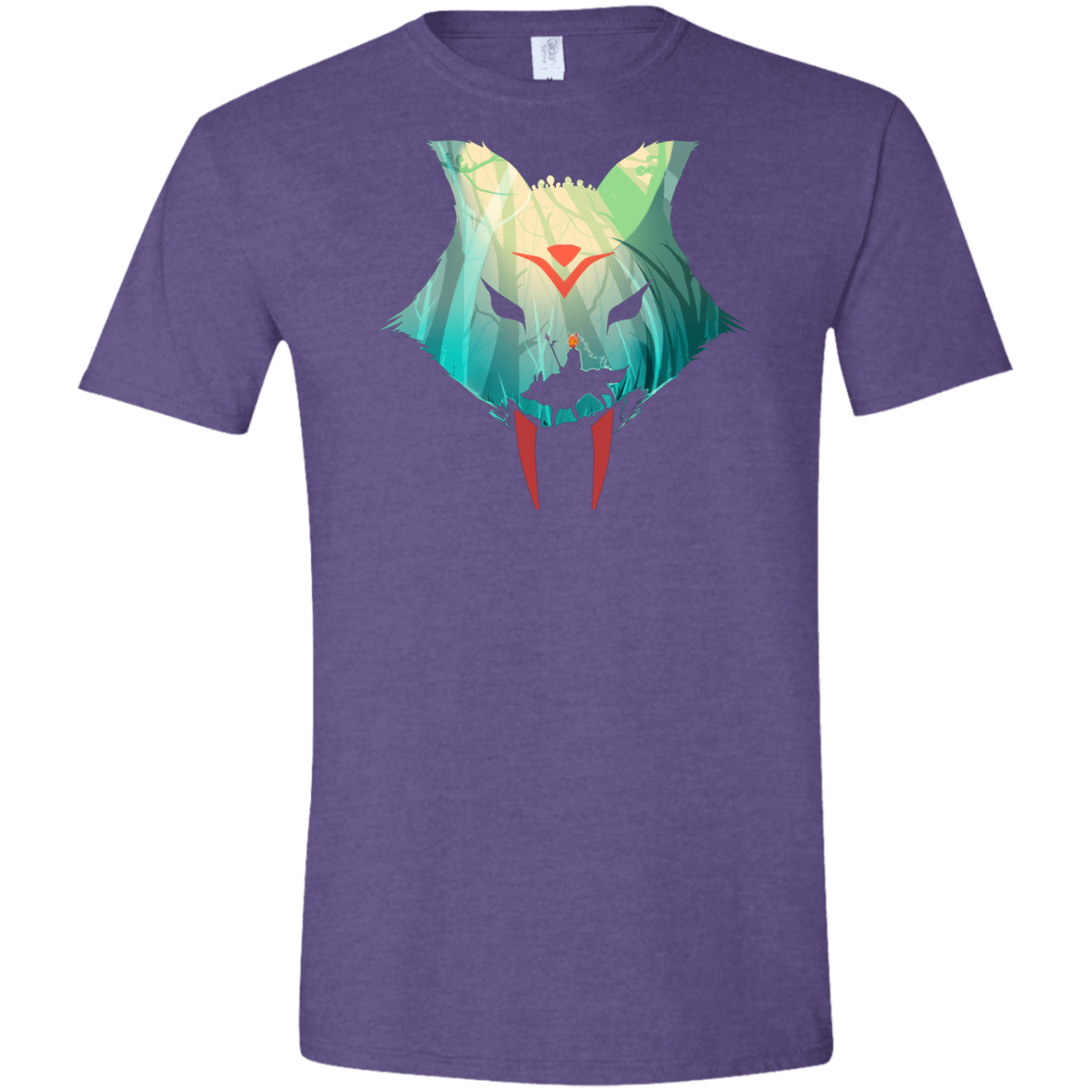 T-Shirts Heather Purple / S Prince Momo Men's Semi-Fitted Softstyle