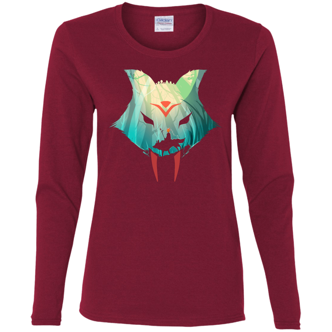 T-Shirts Cardinal / S Prince Momo Women's Long Sleeve T-Shirt