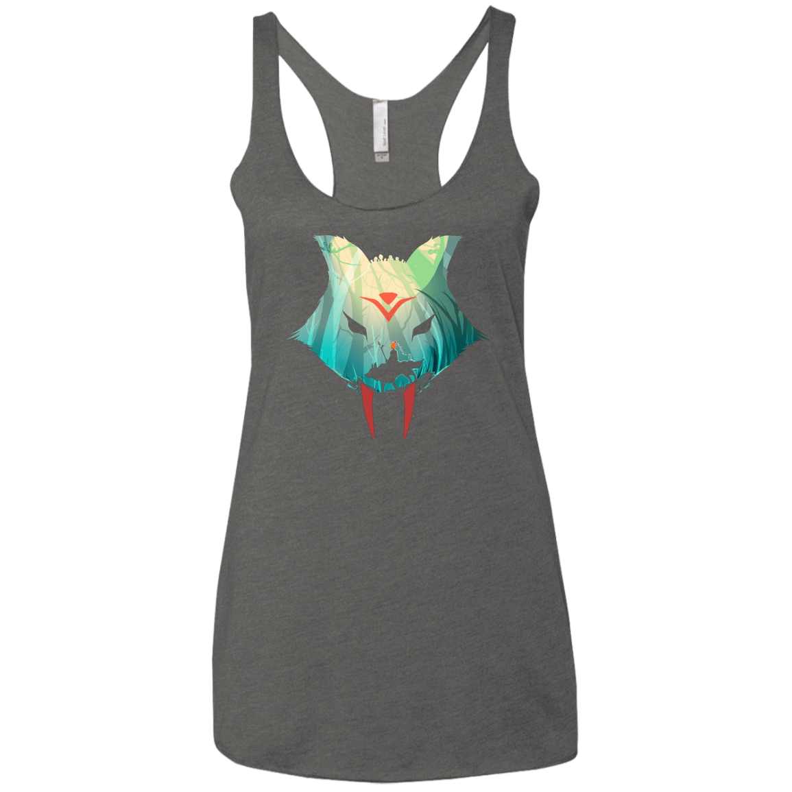 Prince Momo Women's Triblend Racerback Tank