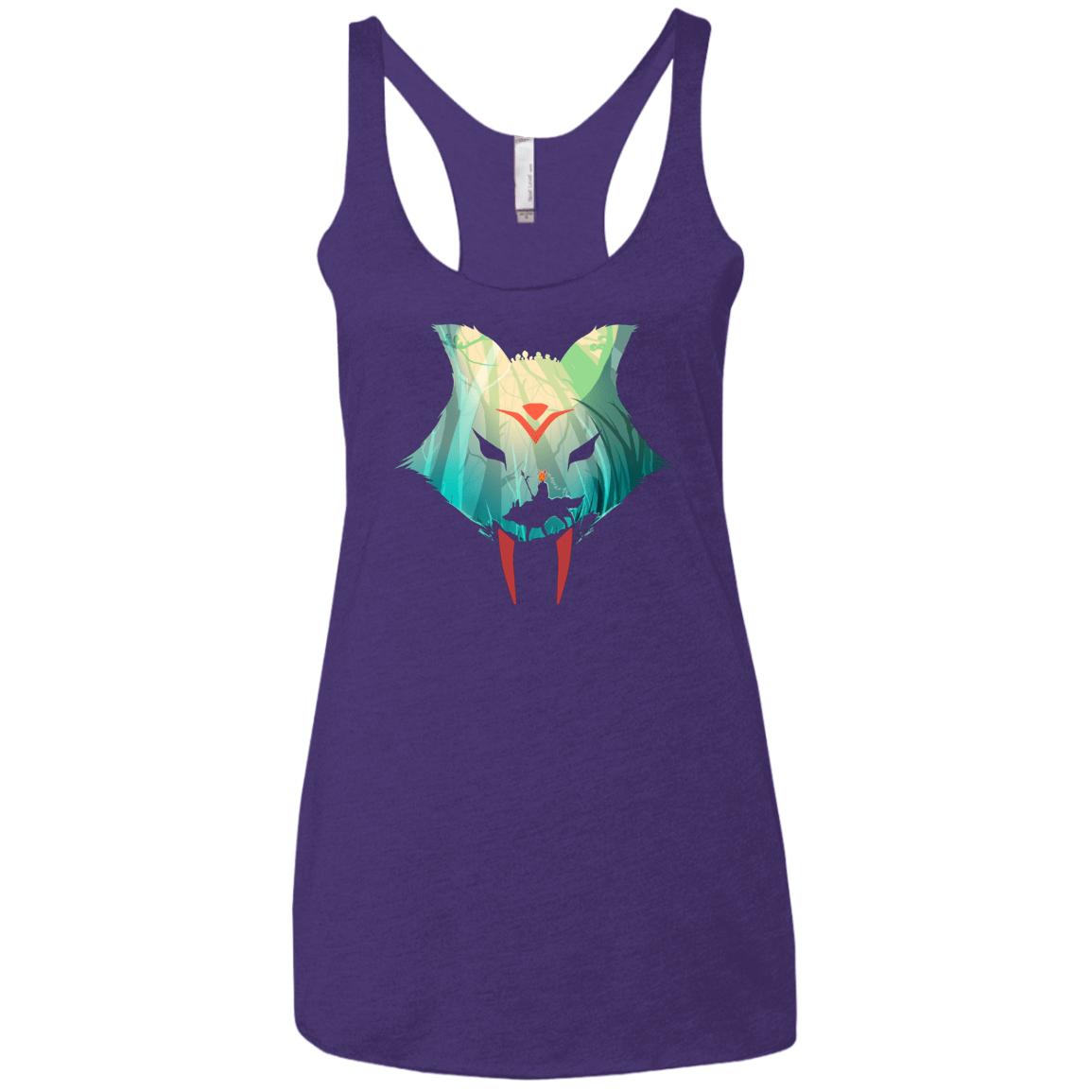 Prince Momo Women's Triblend Racerback Tank
