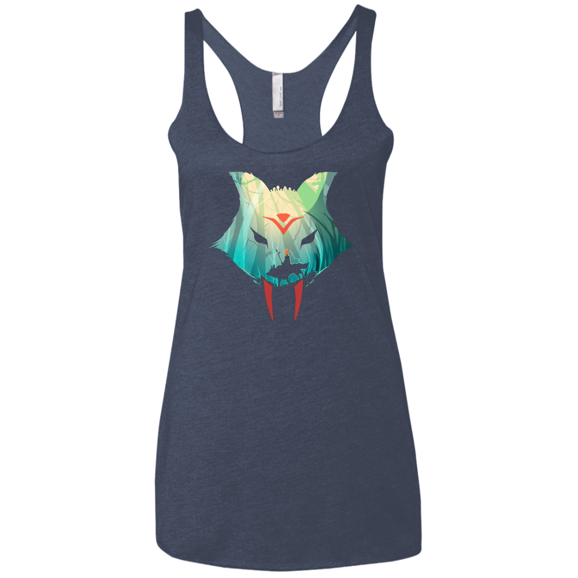 Prince Momo Women's Triblend Racerback Tank