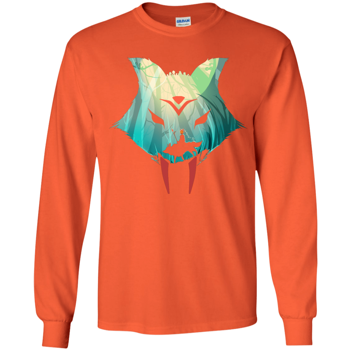 T-Shirts Orange / YS Prince Momo Youth Long Sleeve T-Shirt