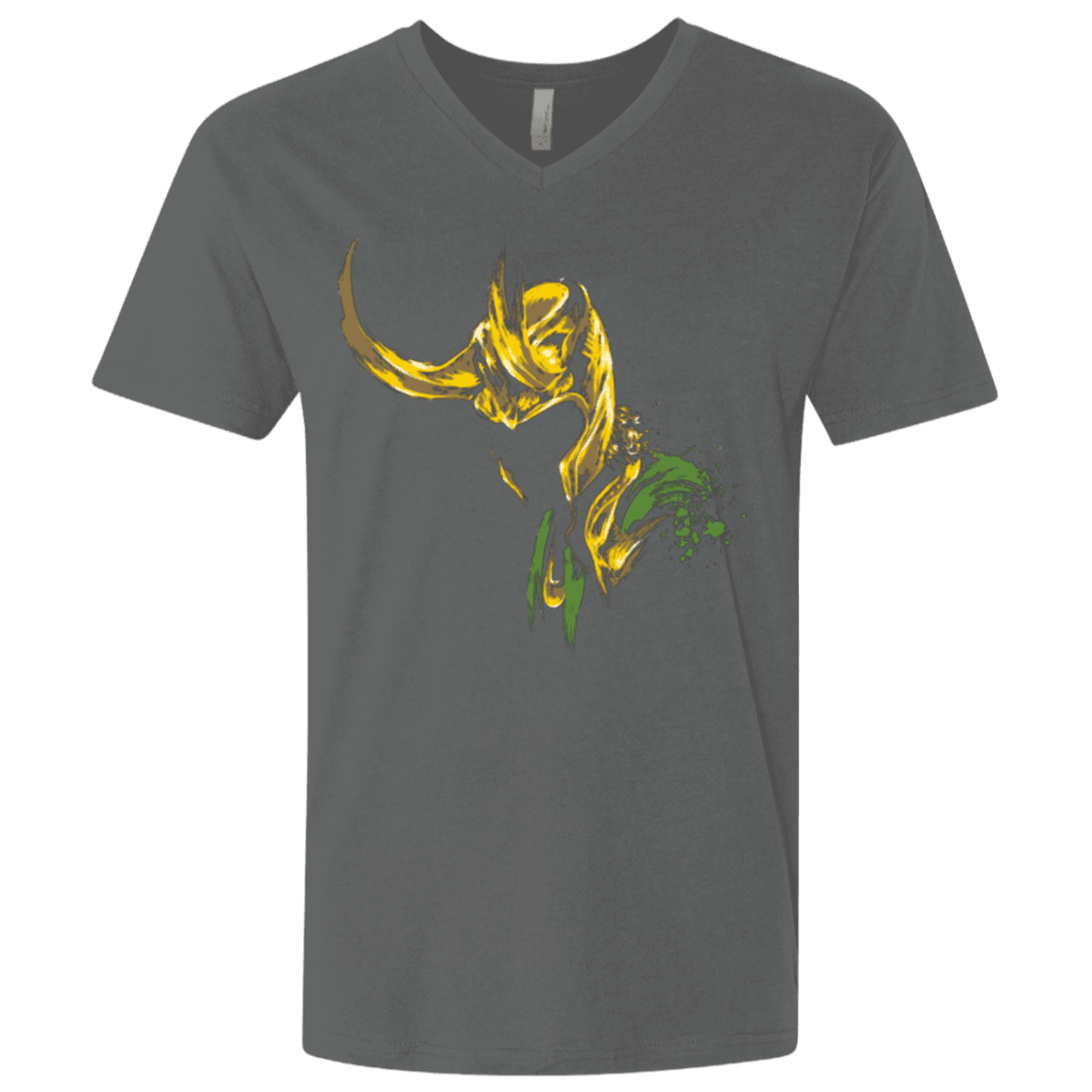 T-Shirts Heavy Metal / X-Small PRINCE OF MISCHIEF Men's Premium V-Neck