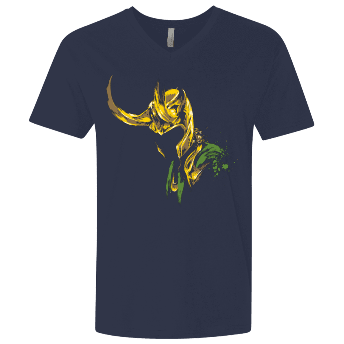 T-Shirts Midnight Navy / X-Small PRINCE OF MISCHIEF Men's Premium V-Neck
