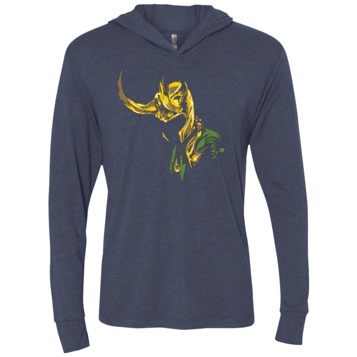 T-Shirts Vintage Navy / X-Small PRINCE OF MISCHIEF Triblend Long Sleeve Hoodie Tee