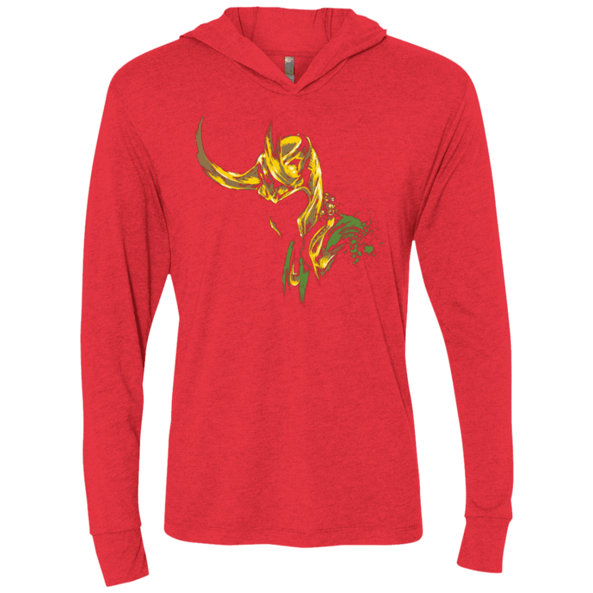 T-Shirts Vintage Red / X-Small PRINCE OF MISCHIEF Triblend Long Sleeve Hoodie Tee