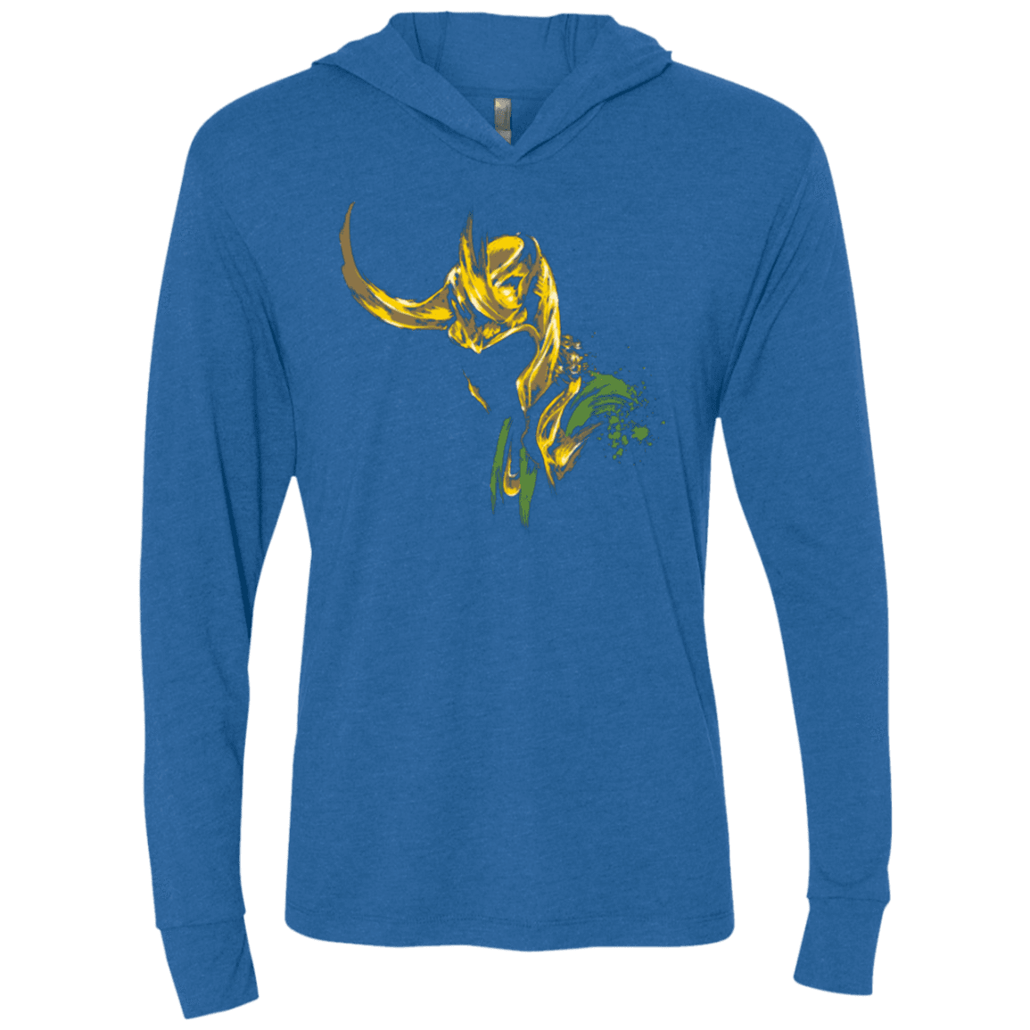 T-Shirts Vintage Royal / X-Small PRINCE OF MISCHIEF Triblend Long Sleeve Hoodie Tee