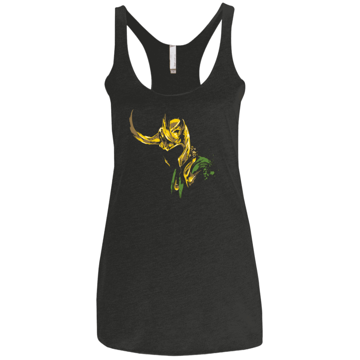T-Shirts Vintage Black / X-Small PRINCE OF MISCHIEF Women's Triblend Racerback Tank