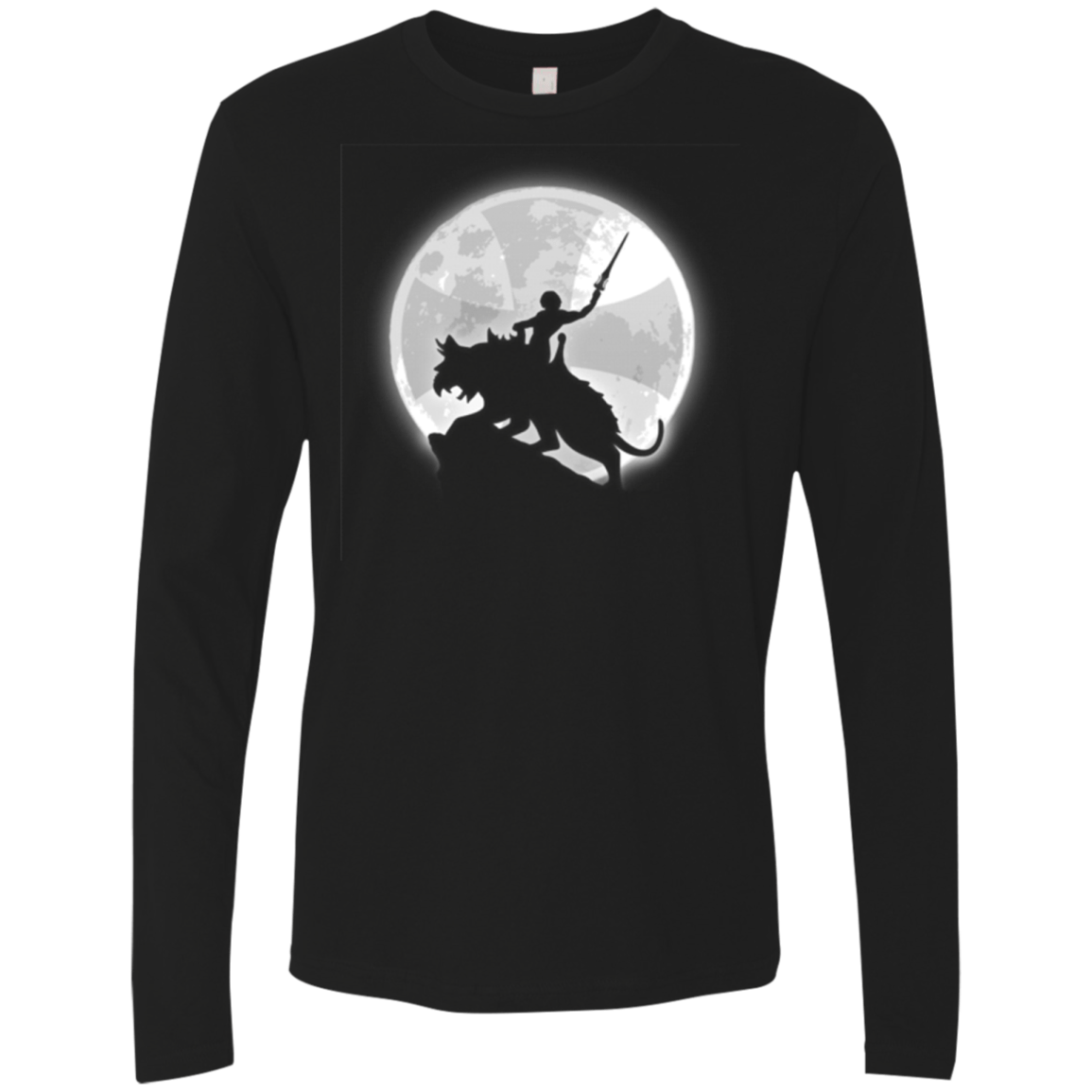 T-Shirts Black / Small Prince under the moon Men's Premium Long Sleeve