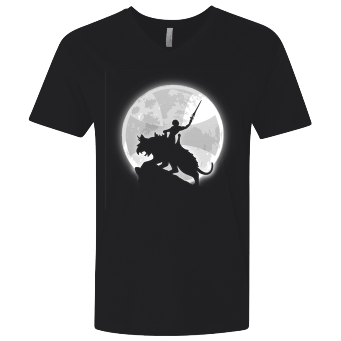 T-Shirts Black / X-Small Prince under the moon Men's Premium V-Neck