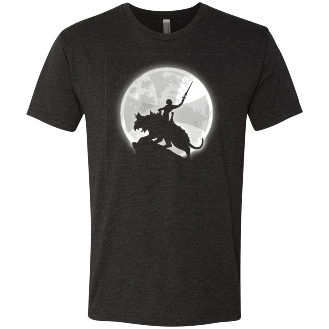 T-Shirts Vintage Black / Small Prince under the moon Men's Triblend T-Shirt