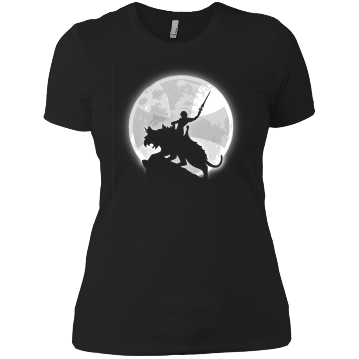 T-Shirts Black / X-Small Prince under the moon Women's Premium T-Shirt