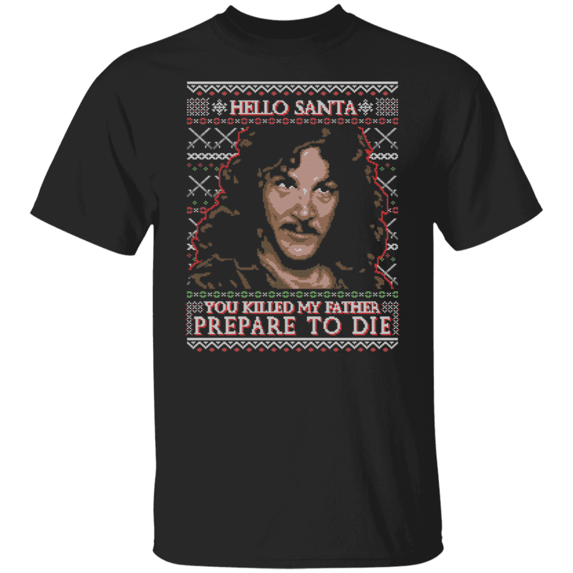 T-Shirts Black / S Princess Bride Inigo Ugly Sweater T-Shirt