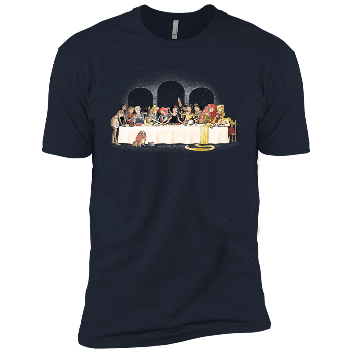 T-Shirts Midnight Navy / YXS Princess Dinner (2) Boys Premium T-Shirt
