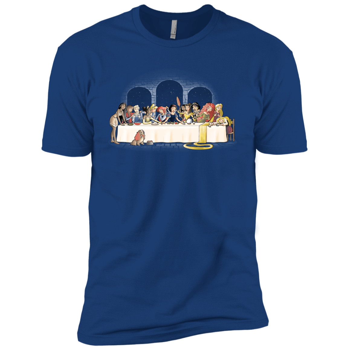 T-Shirts Royal / YXS Princess Dinner (2) Boys Premium T-Shirt