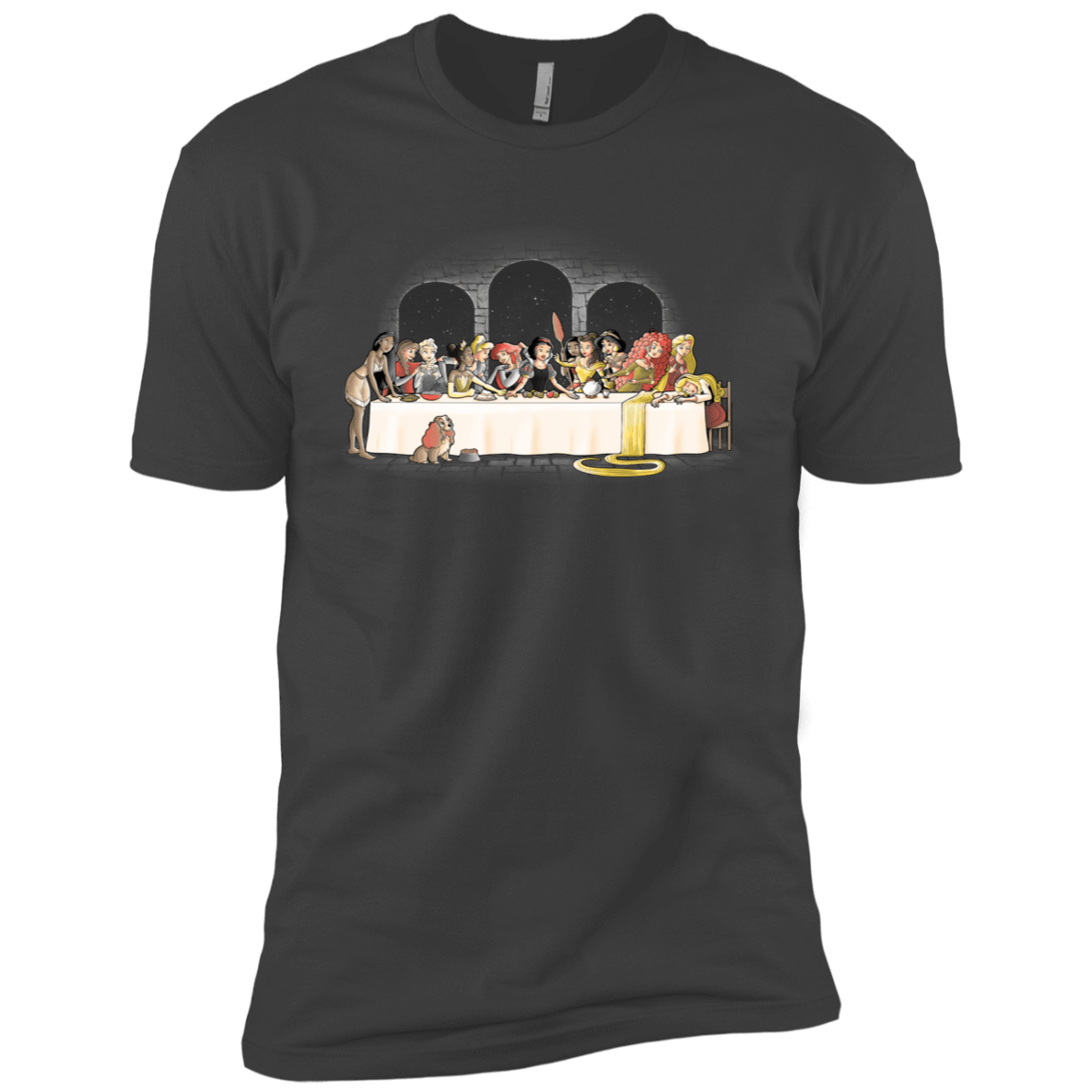 T-Shirts Heavy Metal / X-Small Princess Dinner (2) Men's Premium T-Shirt