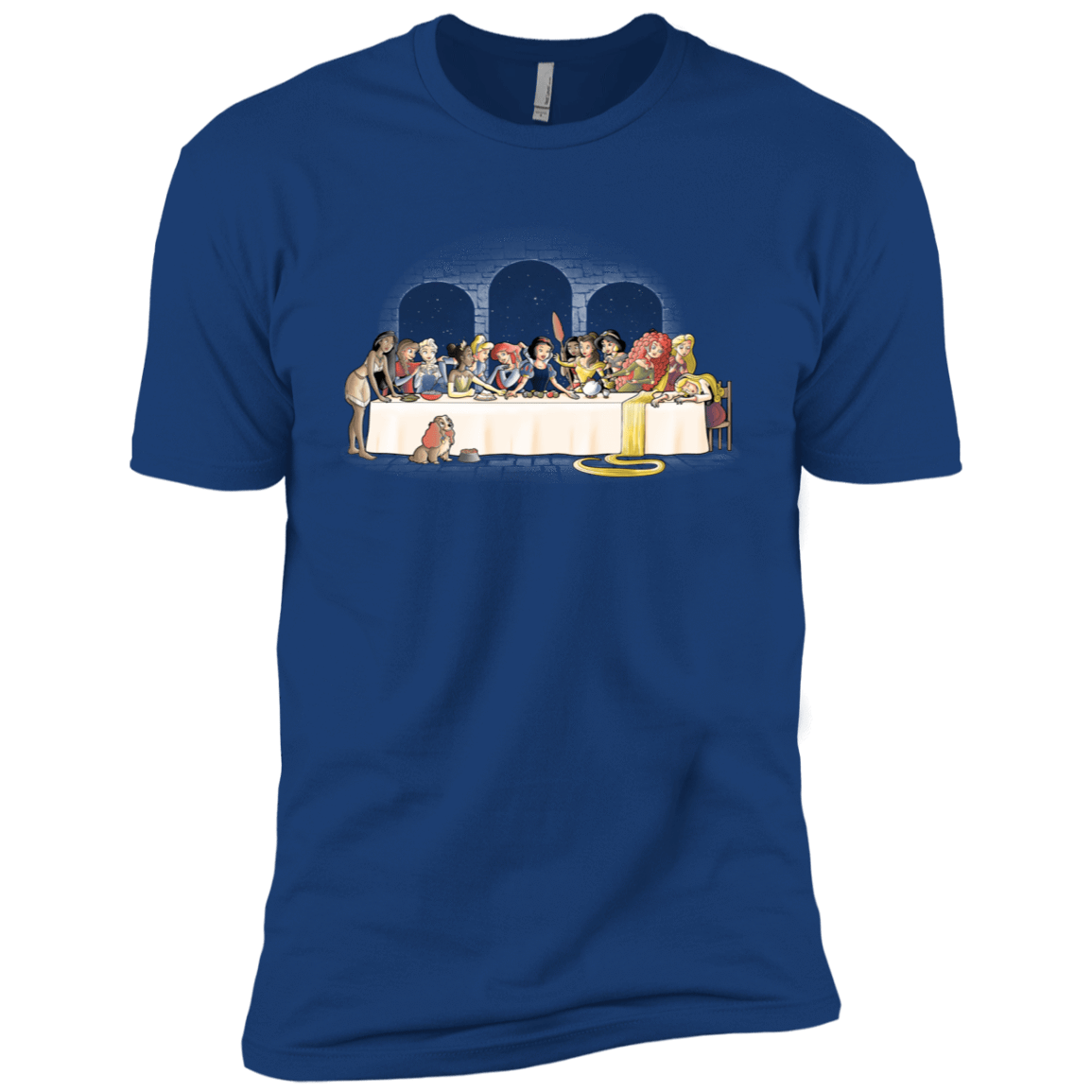 T-Shirts Royal / X-Small Princess Dinner (2) Men's Premium T-Shirt