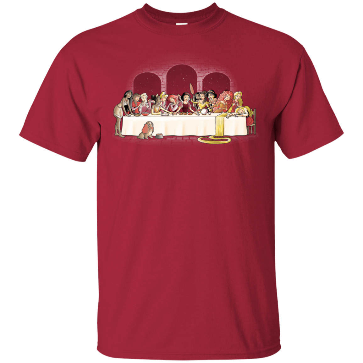 T-Shirts Cardinal / S Princess Dinner (2) T-Shirt