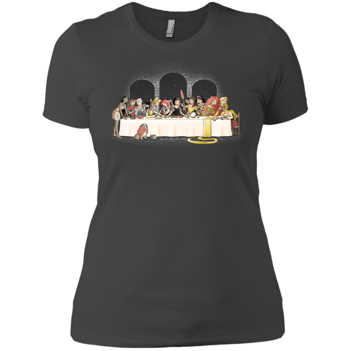 T-Shirts Heavy Metal / X-Small Princess Dinner (2) Women's Premium T-Shirt