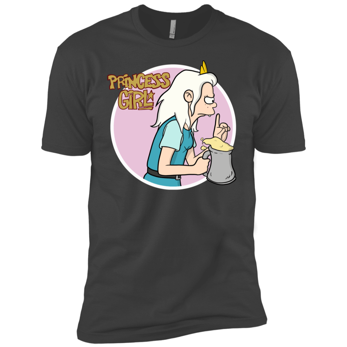 T-Shirts Heavy Metal / YXS Princess Girl Boys Premium T-Shirt