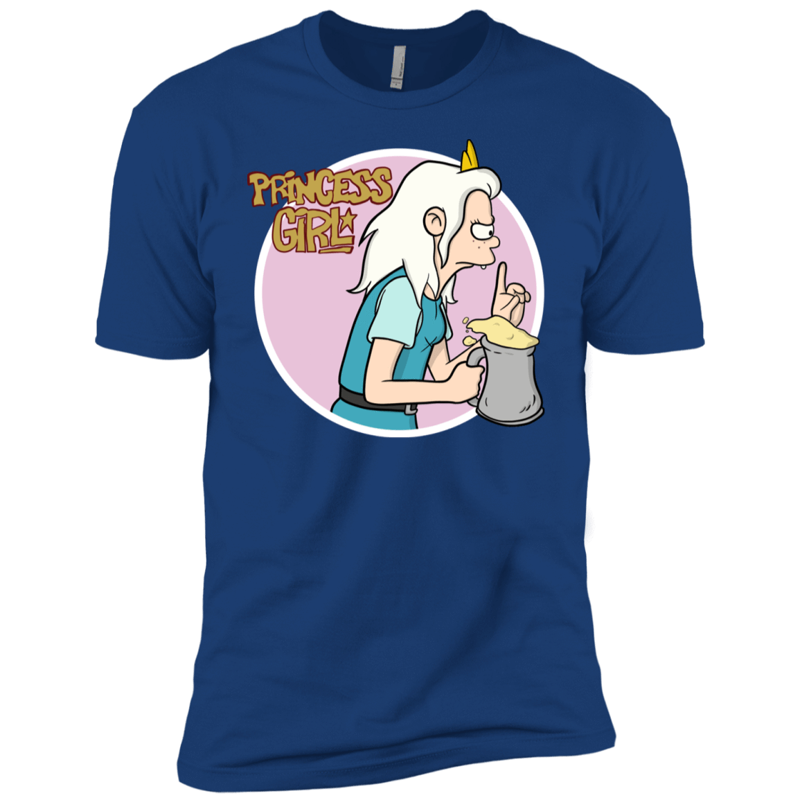 T-Shirts Royal / YXS Princess Girl Boys Premium T-Shirt