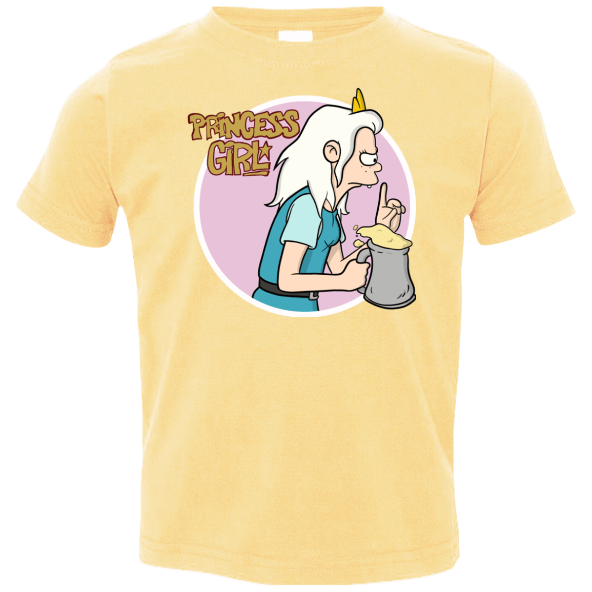 T-Shirts Butter / 2T Princess Girl Toddler Premium T-Shirt