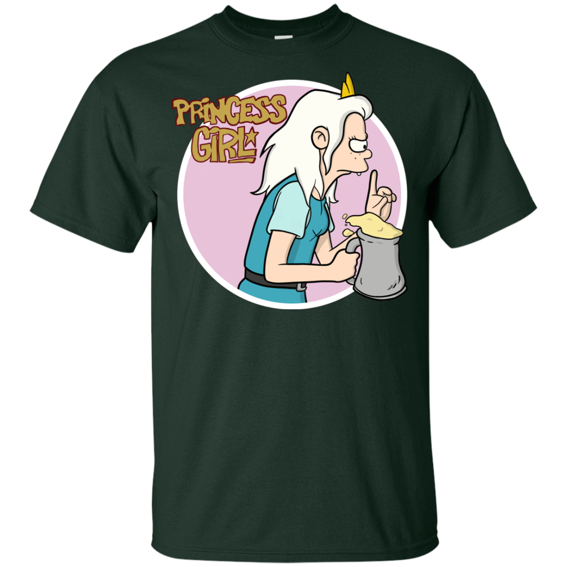 T-Shirts Forest / YXS Princess Girl Youth T-Shirt