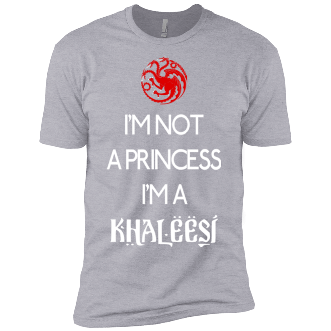 T-Shirts Heather Grey / YXS Princess Khaleesi Boys Premium T-Shirt