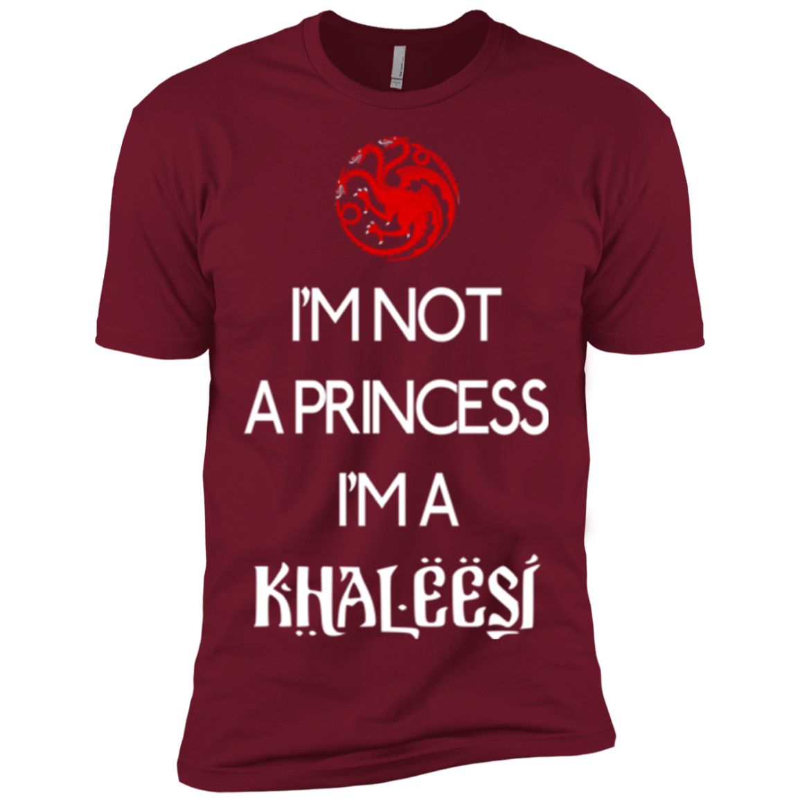 T-Shirts Cardinal / X-Small Princess Khaleesi Men's Premium T-Shirt