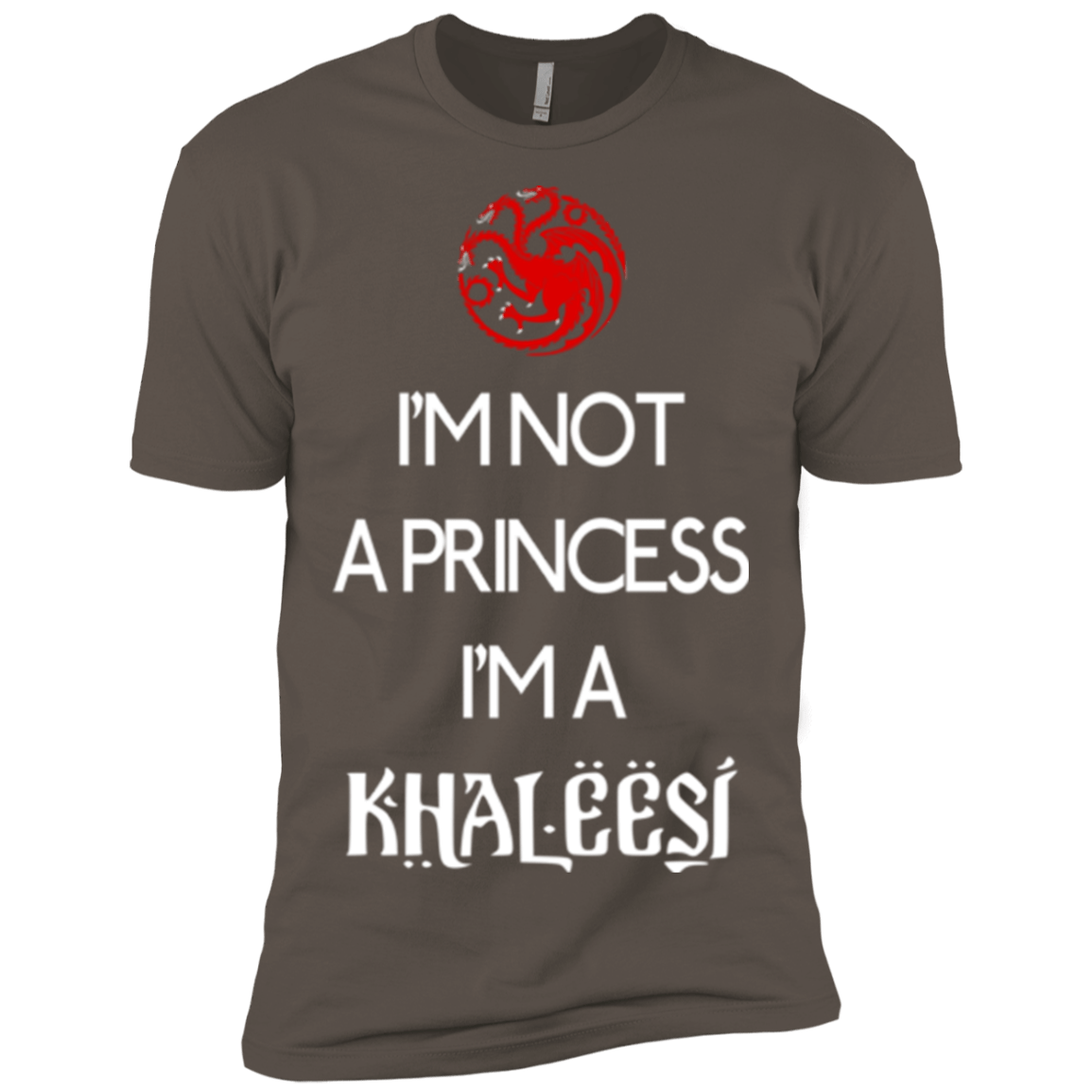 T-Shirts Warm Grey / X-Small Princess Khaleesi Men's Premium T-Shirt