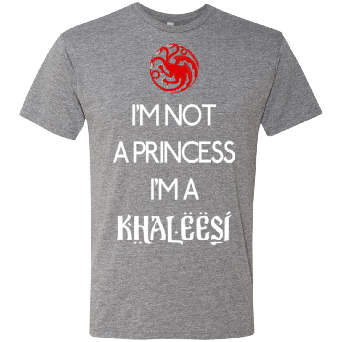 T-Shirts Premium Heather / Small Princess Khaleesi Men's Triblend T-Shirt