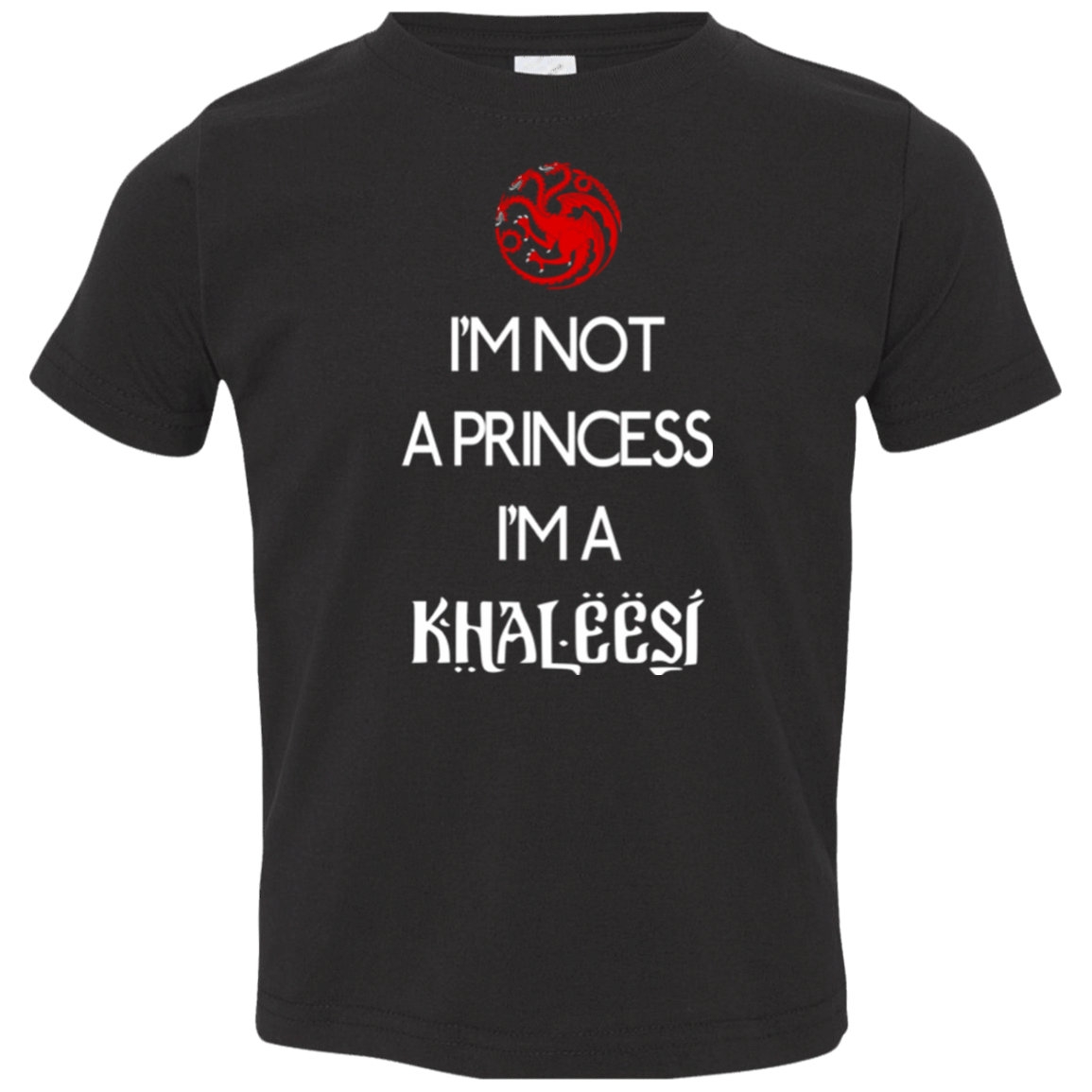 T-Shirts Black / 2T Princess Khaleesi Toddler Premium T-Shirt